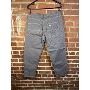 Noah NY Grey Contrast Stitch Jeans Pants Streetwear Mens 32 (32x28)
